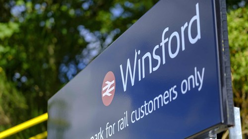 Winsford train station