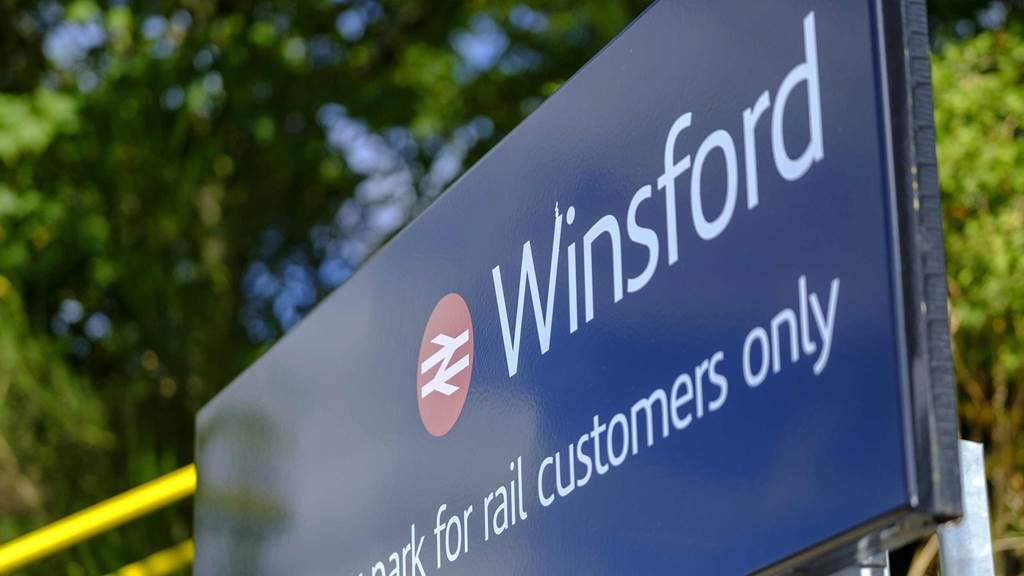 Winsford Train Station Cheshire